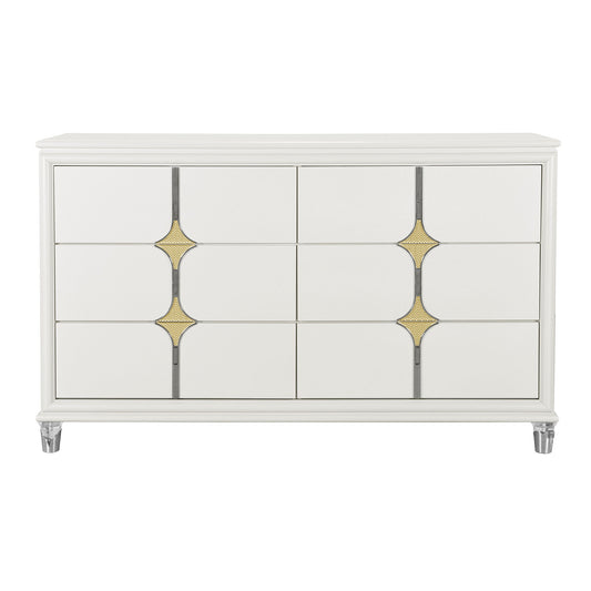 Uriuni - Dresser - Gold / White