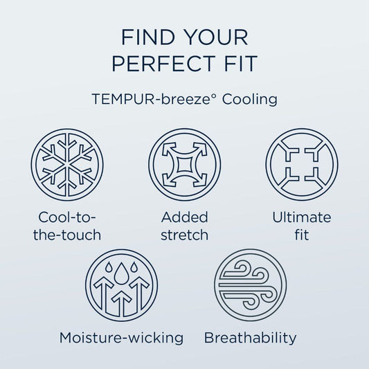 Linens - Tempur Breeze Cooling Sheet Set - Sleepy Blue