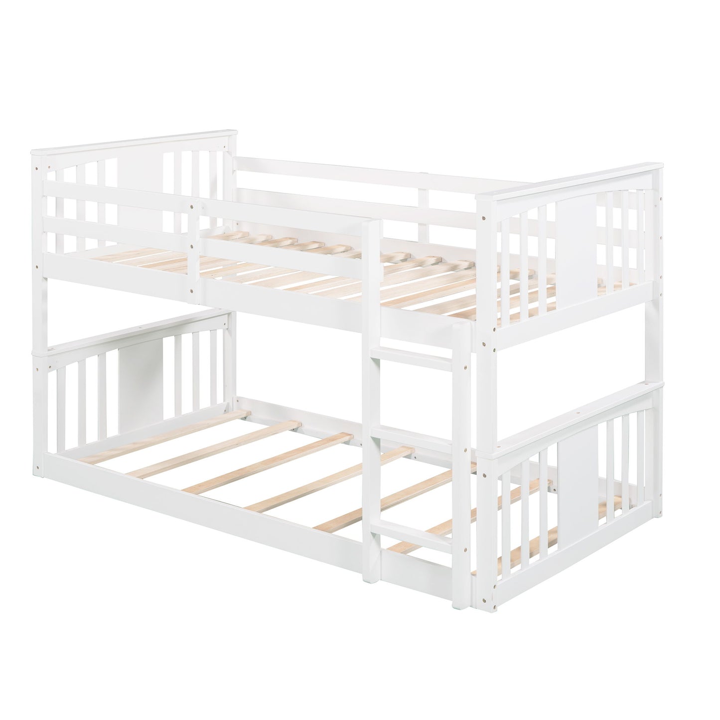 Guardrails Bunk Bed With Ladder