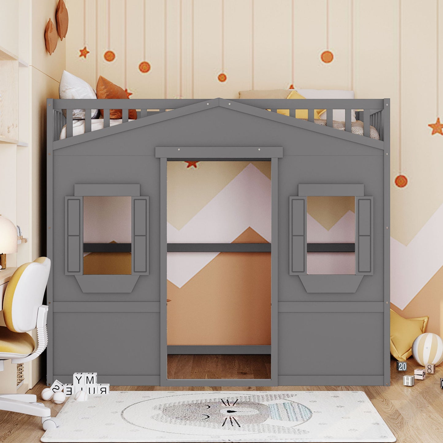 House Loft Bed With Ladder