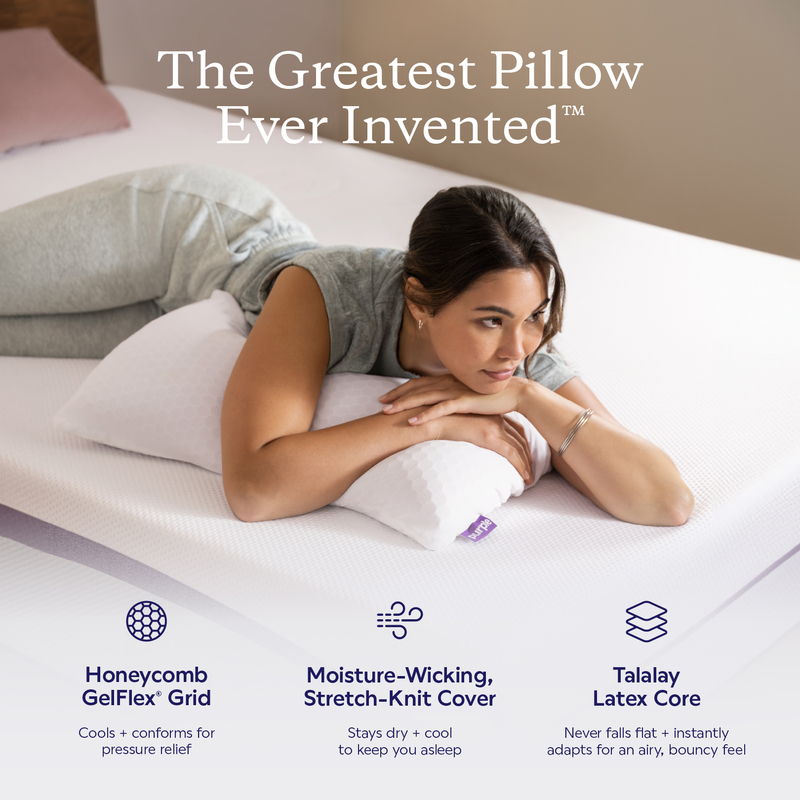 The Purple Harmony Pillow Medium