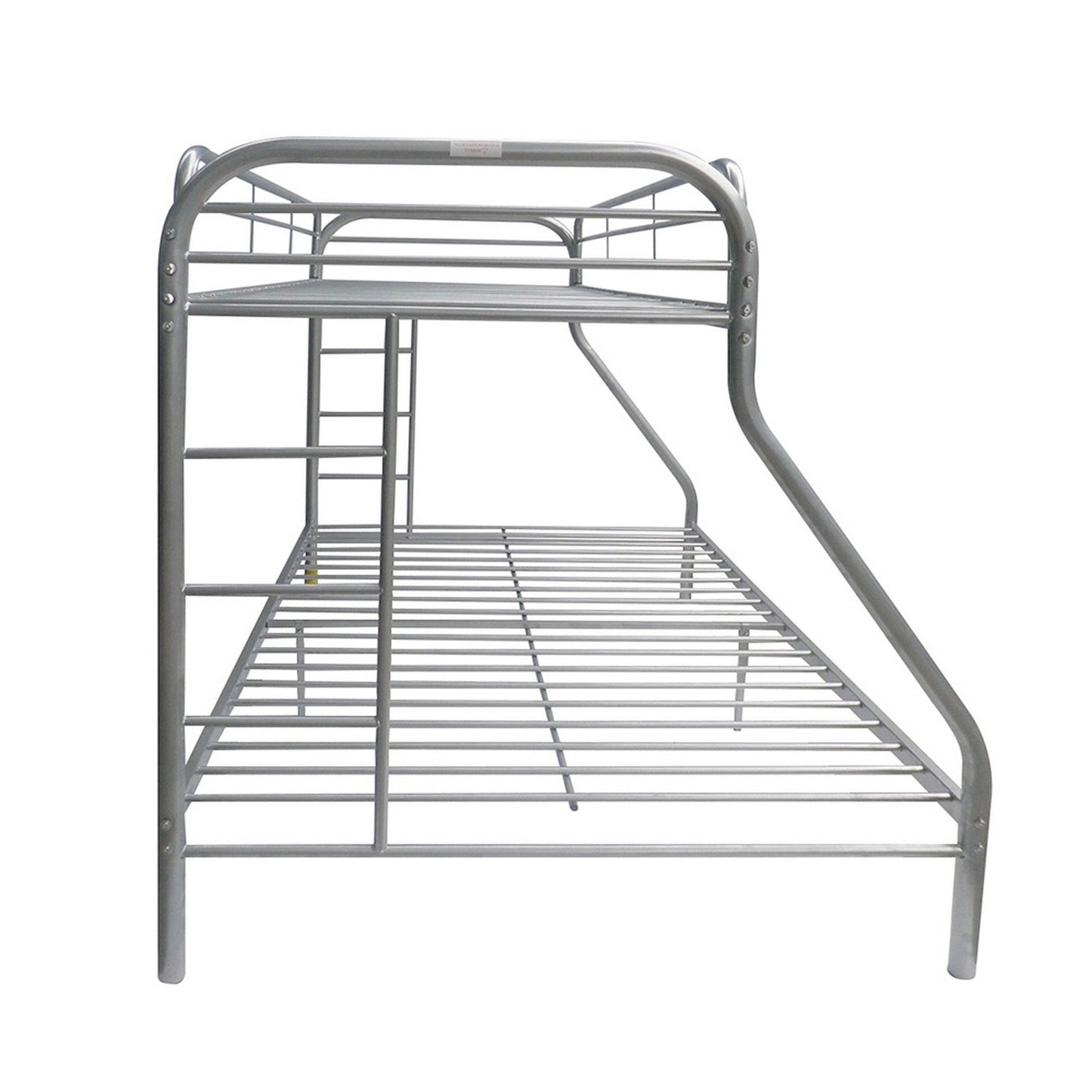 Tritan - Twin / Full Bunk Bed - Silver