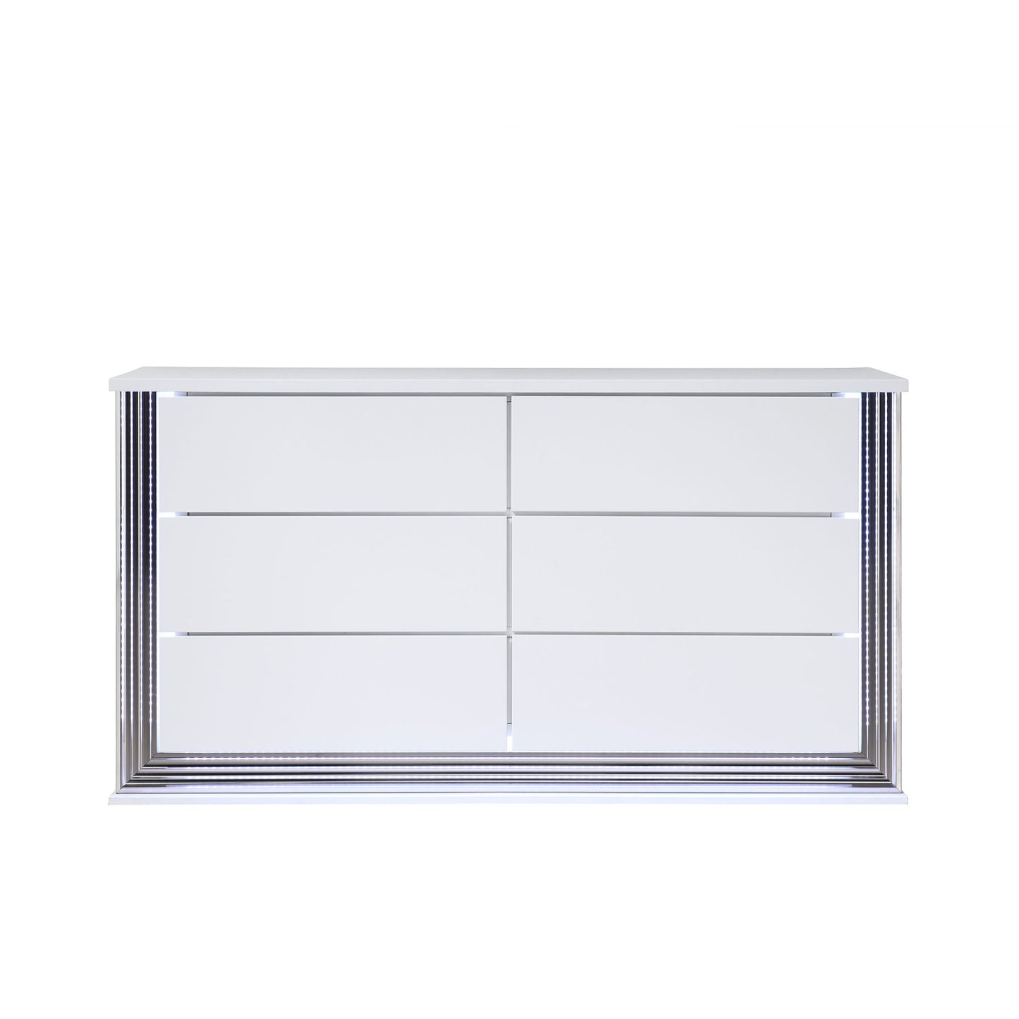 Moon - 5 Pieces Bedroom Set With LED Accent