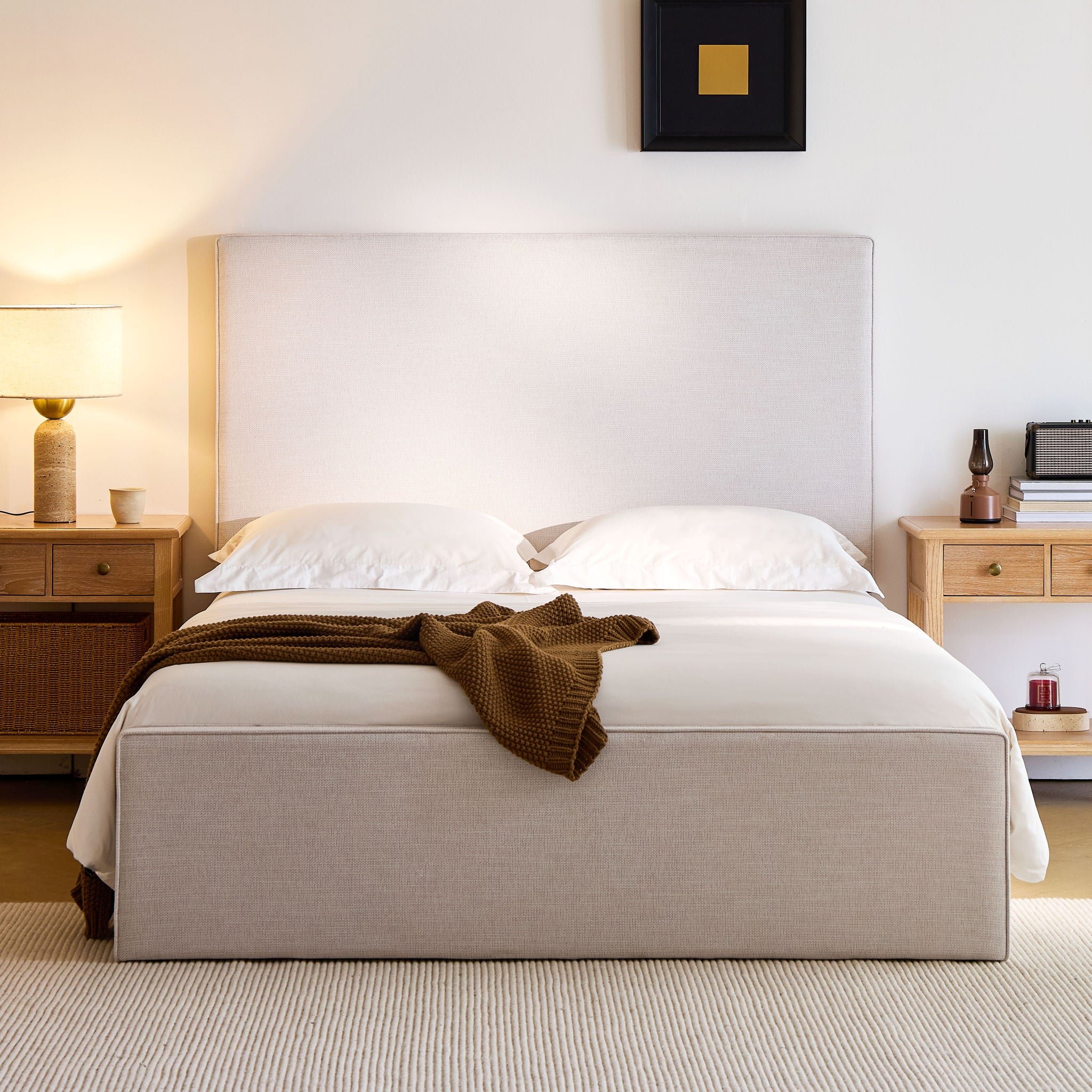 House & Home Furniture Lucas Upholstered Bed