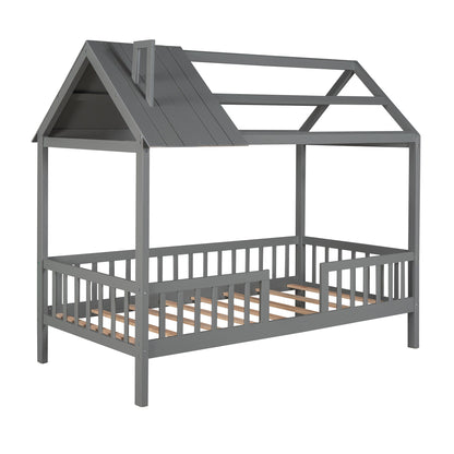 House Bed With Fence