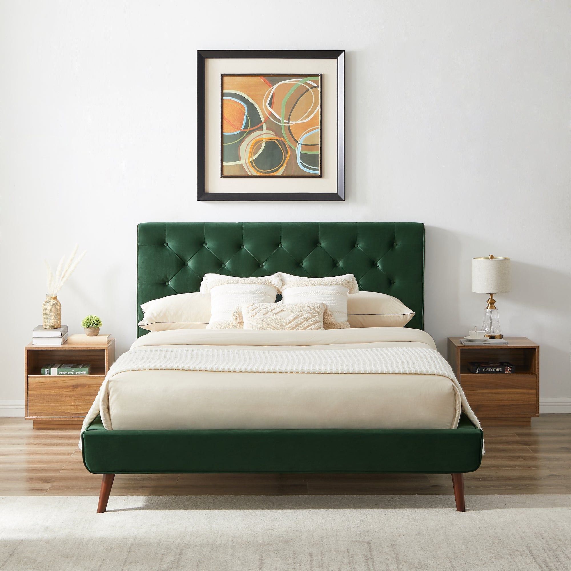 Ashcroft Furniture Dillon Platform Bed - Thumbnail 4