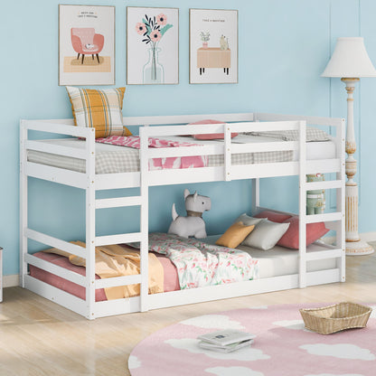 Crafted Bunk Bed With Ladder