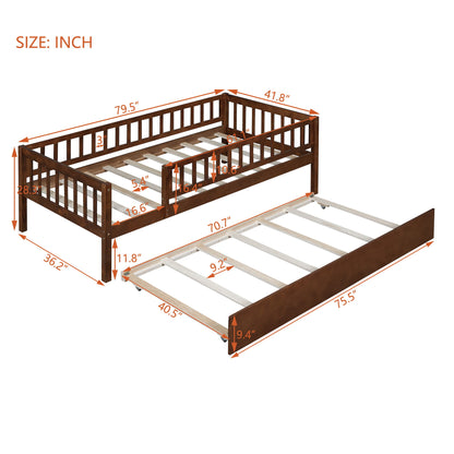 Multi Functional Wooden Daybed Bed