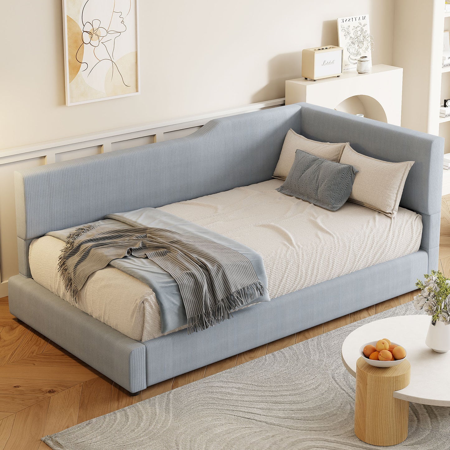 L Shaped Upholstered Daybed